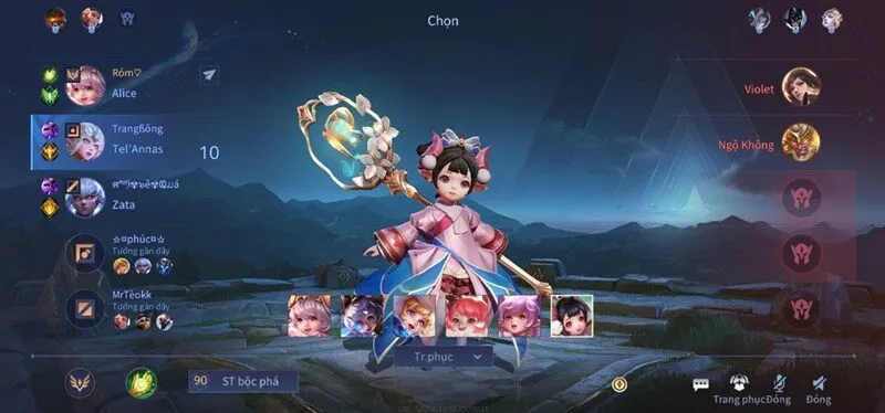 cach danh lien quan mobile luon thang 1