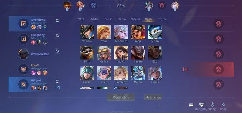 cach danh lien quan mobile luon thang 2